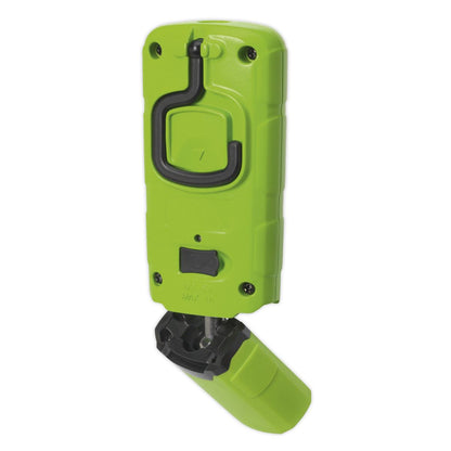 Sealey LED3601G Rechargeable 360° Inspection Light 3W COB & 1W SMD LED Green Lithium-Polymer Sealey