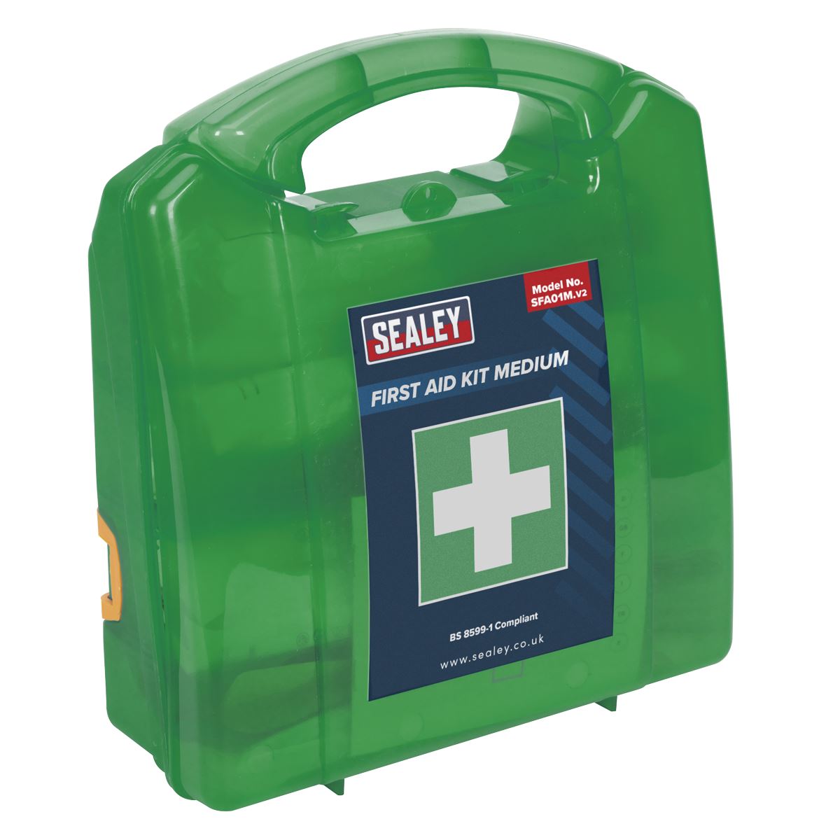 Sealey SFA01M First Aid Kit Medium - BS 8599-1 Compliant Sealey