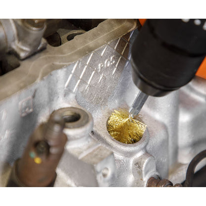 Sealey VS1900 Cleaning Brush Set Injector Bore 14pc Sealey