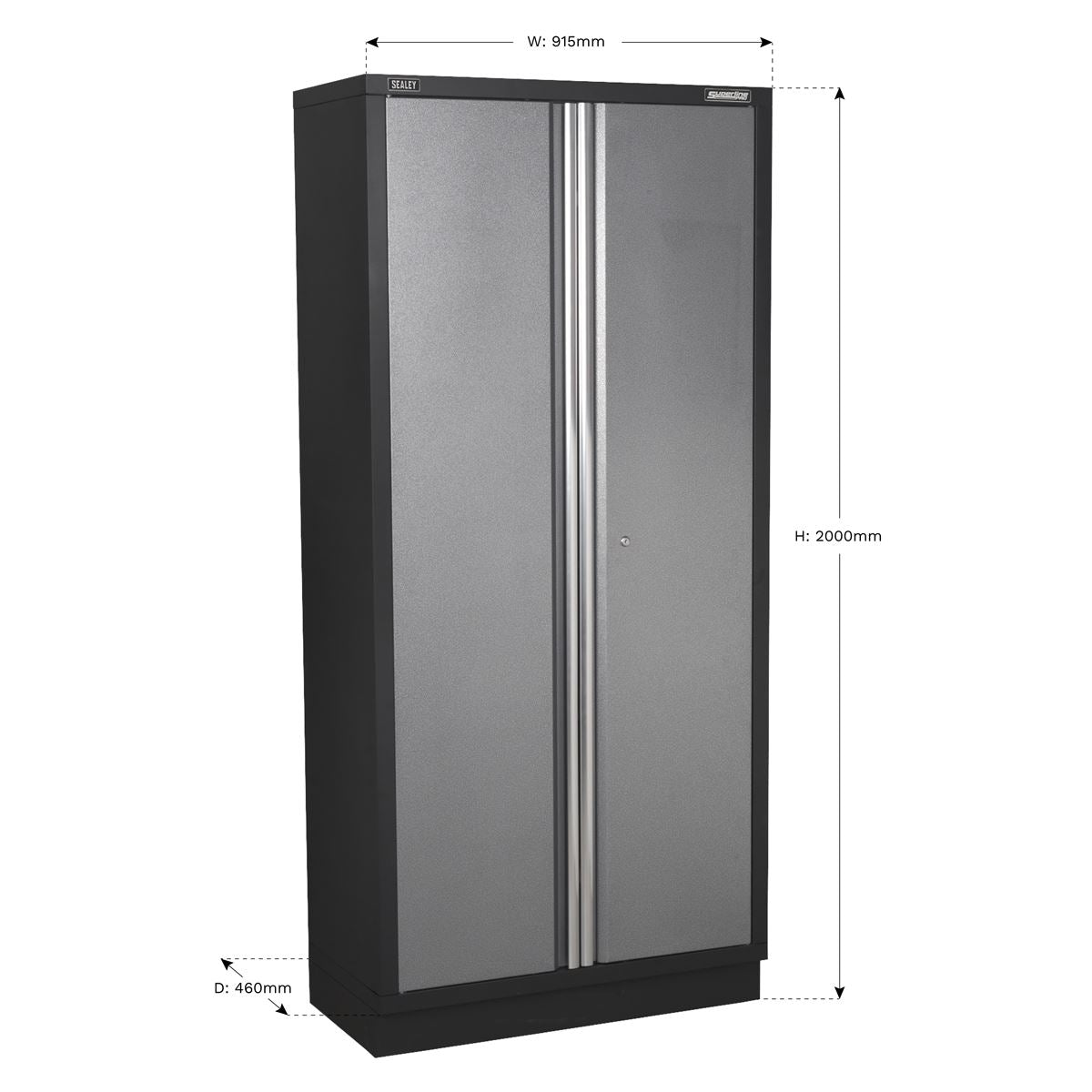 Sealey APMS56 Modular Floor Cabinet 2 Door Full Height 915mm Sealey