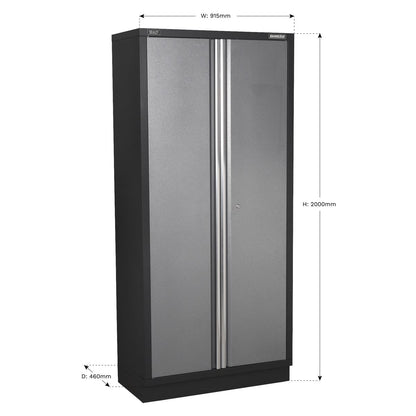 Sealey APMS56 Modular Floor Cabinet 2 Door Full Height 915mm Sealey