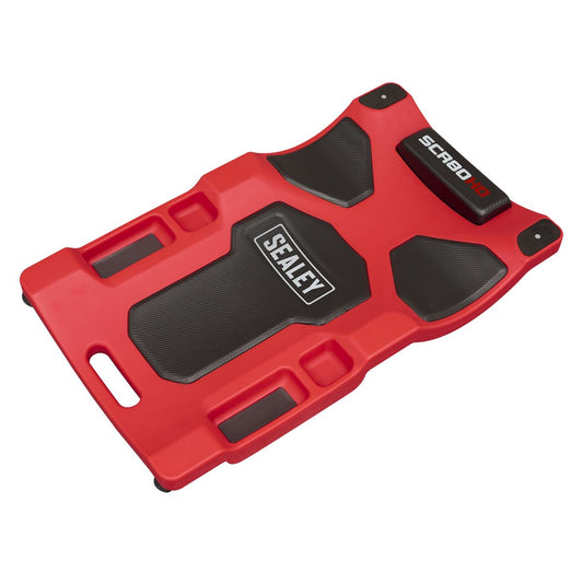 Sealey SCR80HD Composite Padded Creeper with 6 Wheels Sealey
