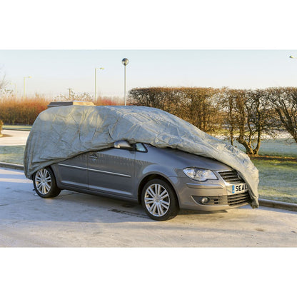 Sealey SCCL All-Seasons Car Cover 3-Layer - Large Sealey