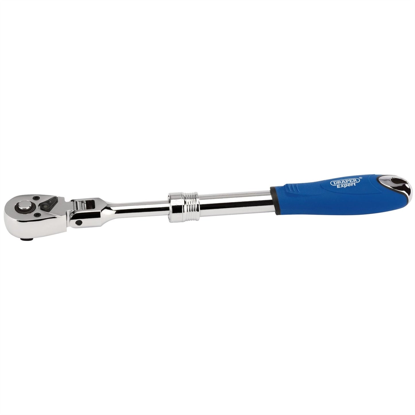 Draper 26810 Expert Flexible Head Extending Reversible Ratchet 3/8" Sq. Dr. 72 Tooth Draper
