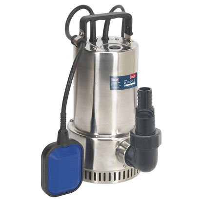 Sealey WPS250A Submersible Stainless Water Pump Automatic 250L/min 230V Sealey