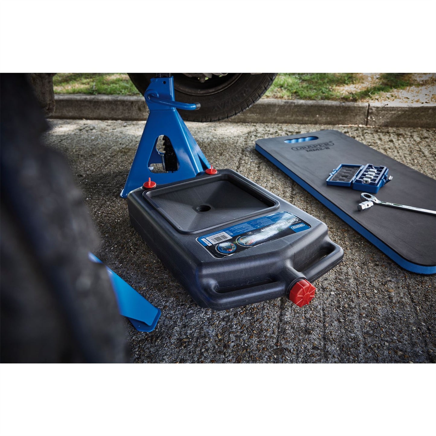 Draper 22493 Portable Oil Drainer 8L Draper