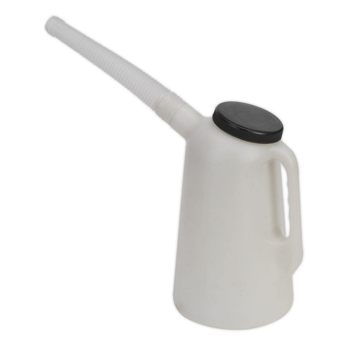 Sealey JDL2 Oil Container with Lid & Flexible Spout 2L Sealey