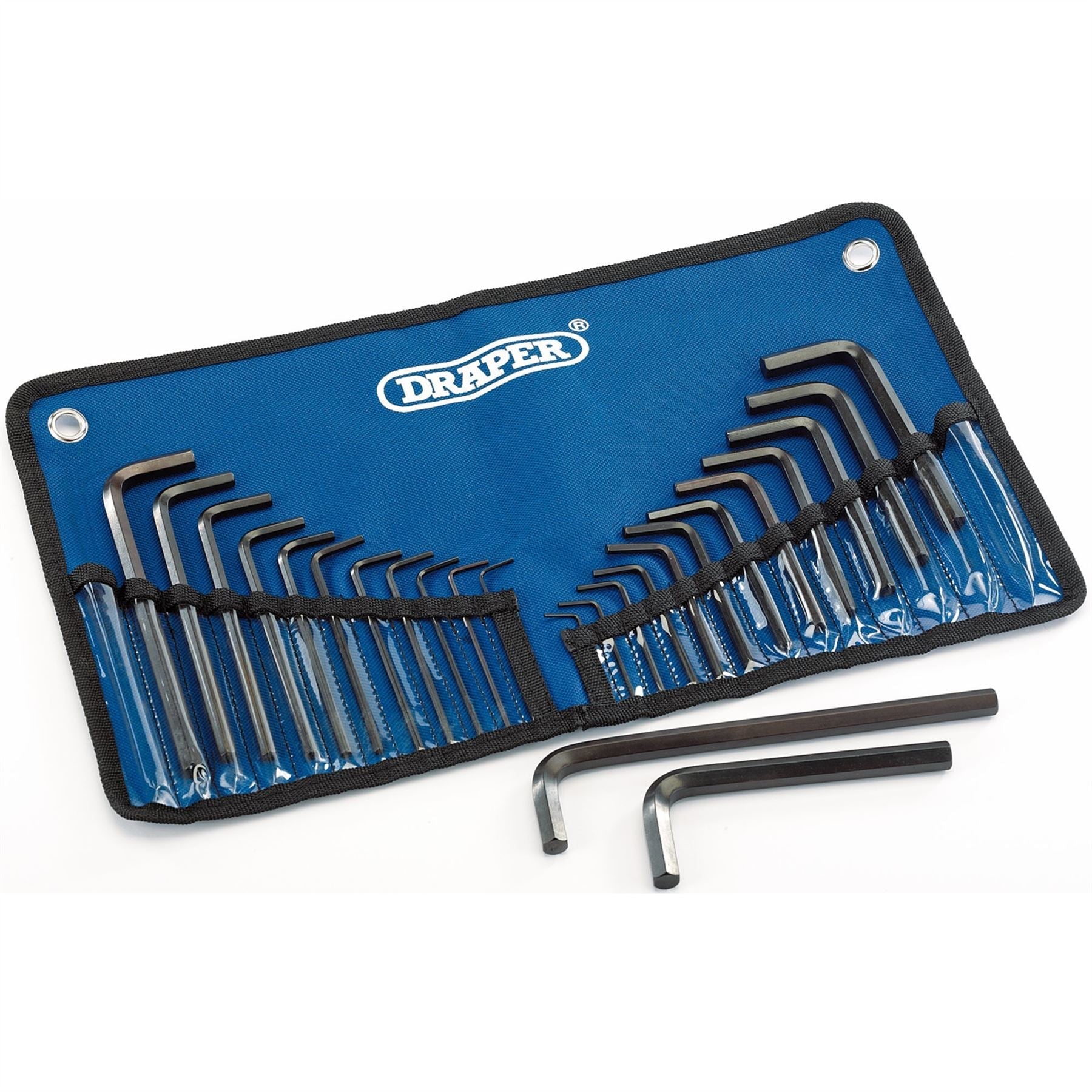 Draper 33892 Metric/Imperial Combined Hex. Key Set 25 Piece Draper