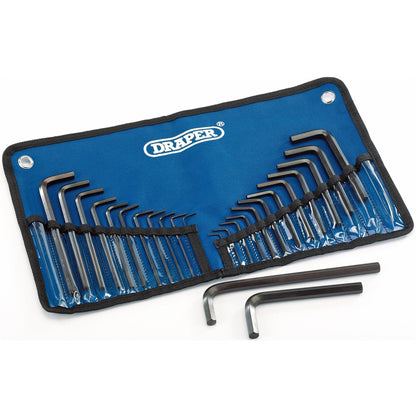 Draper 33892 Metric/Imperial Combined Hex. Key Set 25 Piece Draper