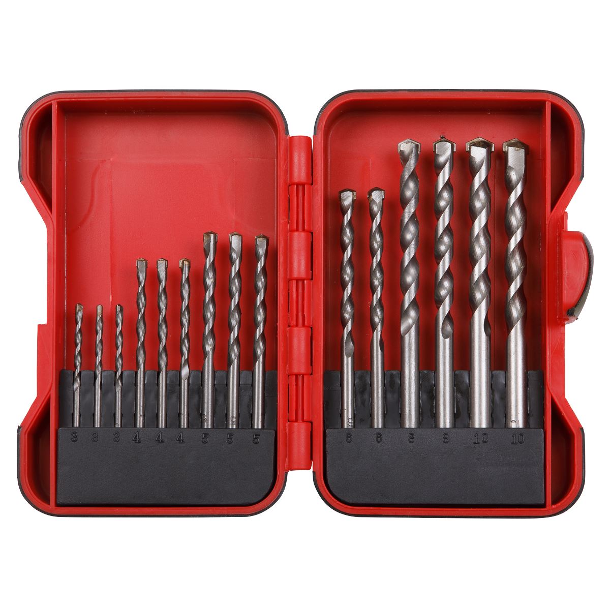 Sealey AK3715M Masonry Drill Bit Set 15pc Sealey