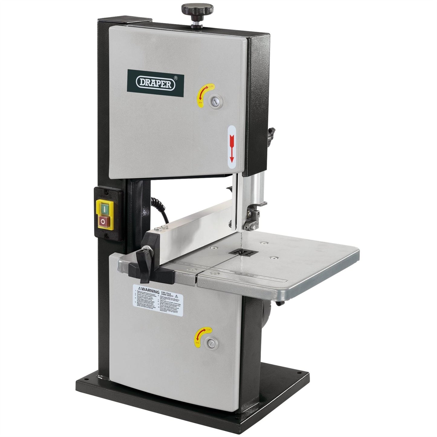 Draper 82756 Bandsaw with Steel Table 200mm 250W Draper