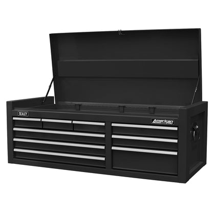 Sealey AP4109B Topchest 9 Drawer with Ball Bearing Slides - Black Sealey
