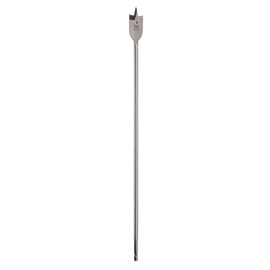 Draper 90001 Extra Long Flat Wood Bit 25 x 400mm Draper