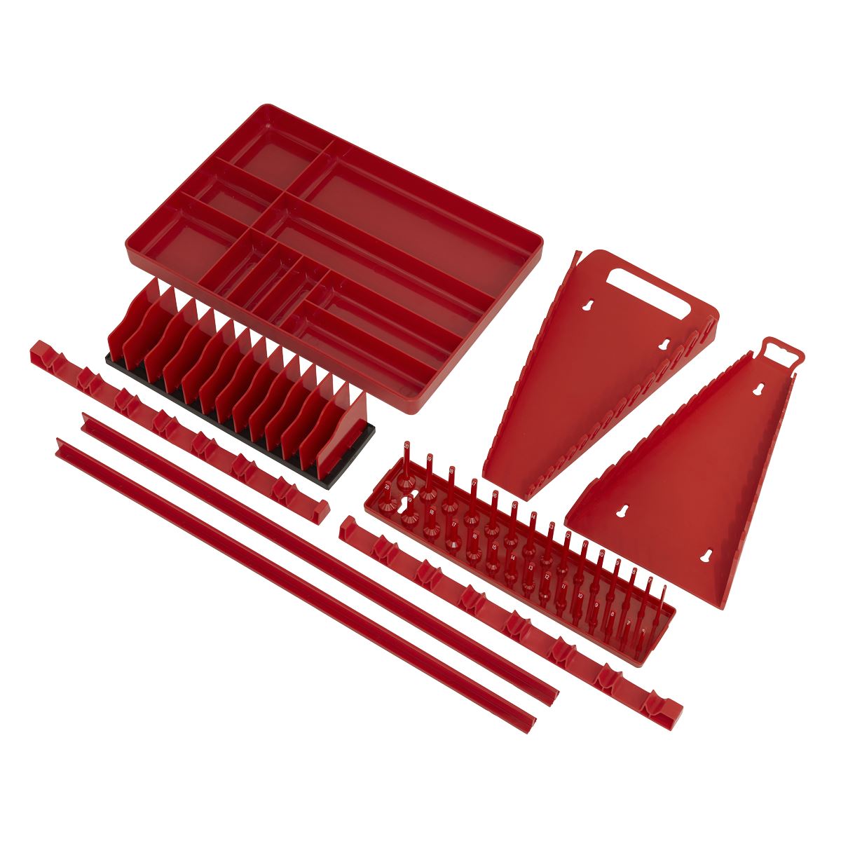 Sealey TSK01 Tool Storage Organiser Set 9pc Sealey