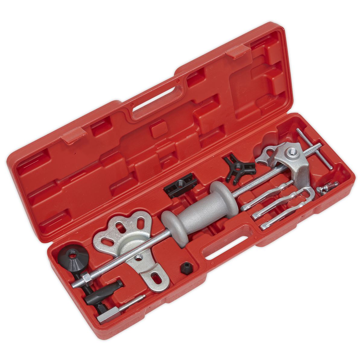 Sealey PS983 Slide Hammer/Puller Set 10pc Sealey