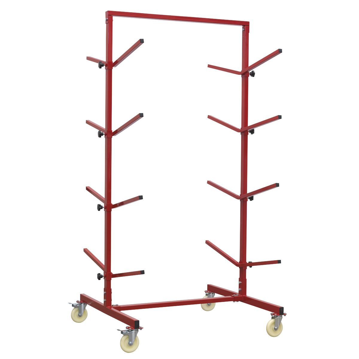 Sealey RE55 Bumper Rack Double-Sided 4-Level Sealey