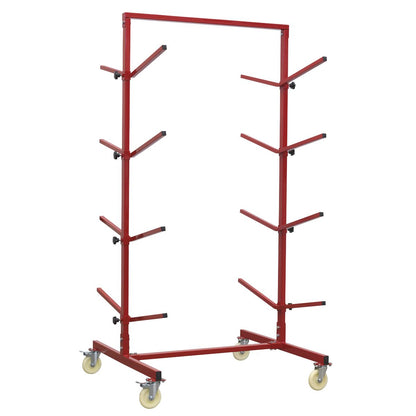 Sealey RE55 Bumper Rack Double-Sided 4-Level Sealey