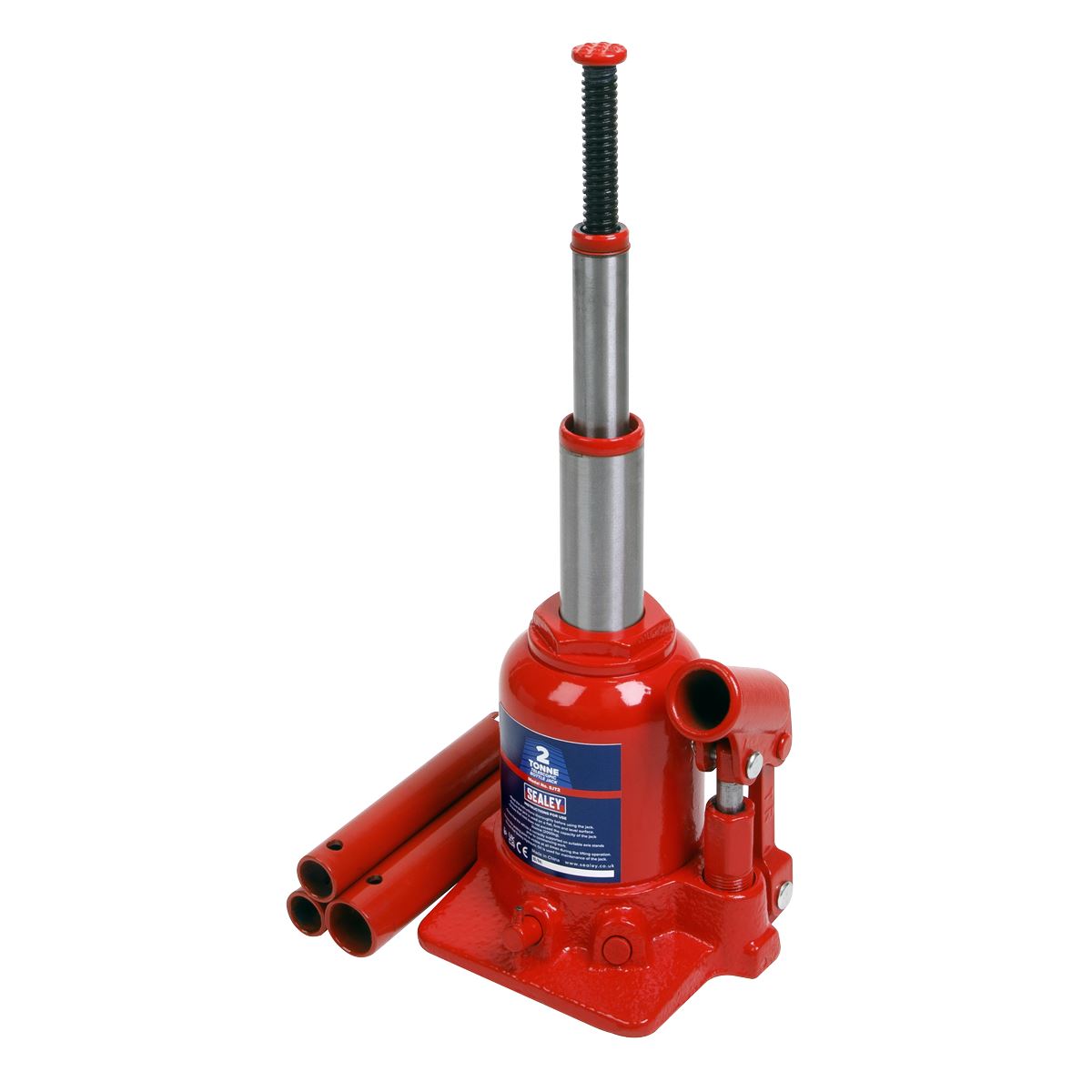 Sealey SJT2 Telescopic Bottle Jack 2 Tonne Sealey