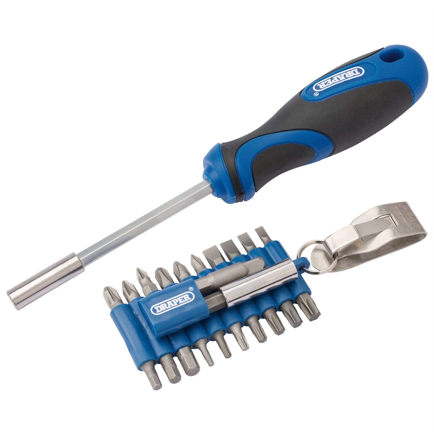 Draper 43624 Screwdriver and Bit Set 23 Piece Draper