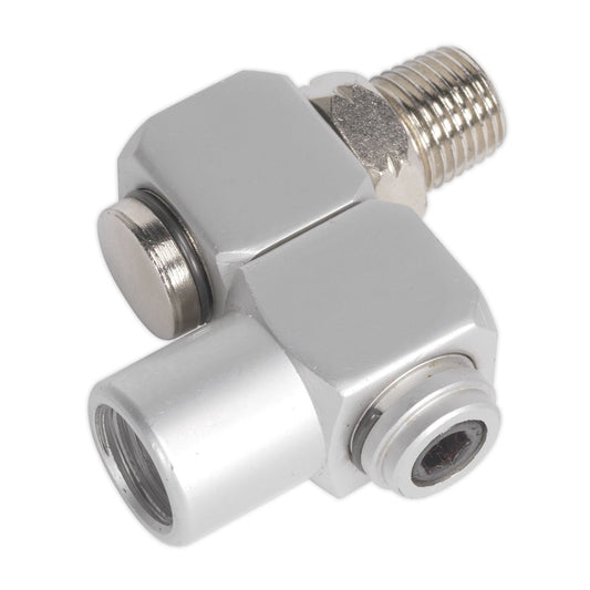 Sealey SA902 Z-Swivel Air Hose Connector 1/4"BSP Sealey