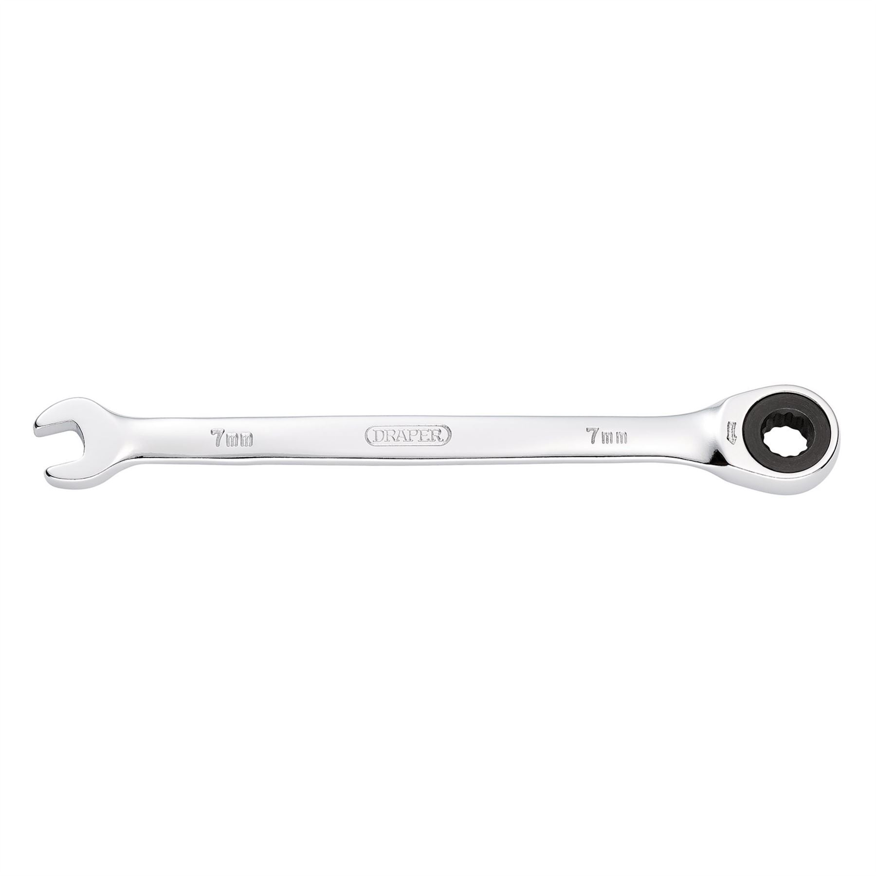 Draper 31004 Metric Ratcheting Combination Spanner 7mm Draper