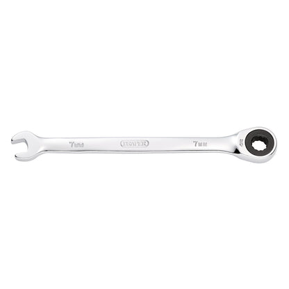 Draper 31004 Metric Ratcheting Combination Spanner 7mm Draper