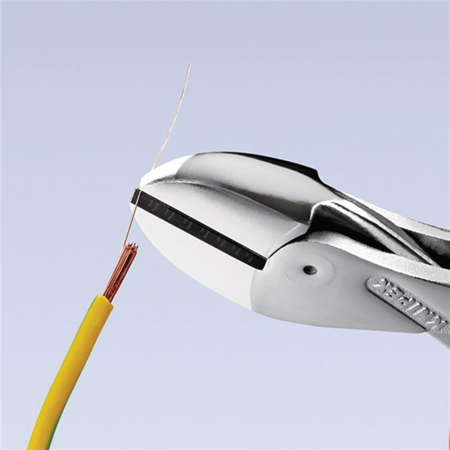 Knipex 25885 73 06 160 X-Cut® Compact Diagonal Cutter high lever transmission insulated with multi-component grips VDE-tested chrome-plated 160mm Knipex