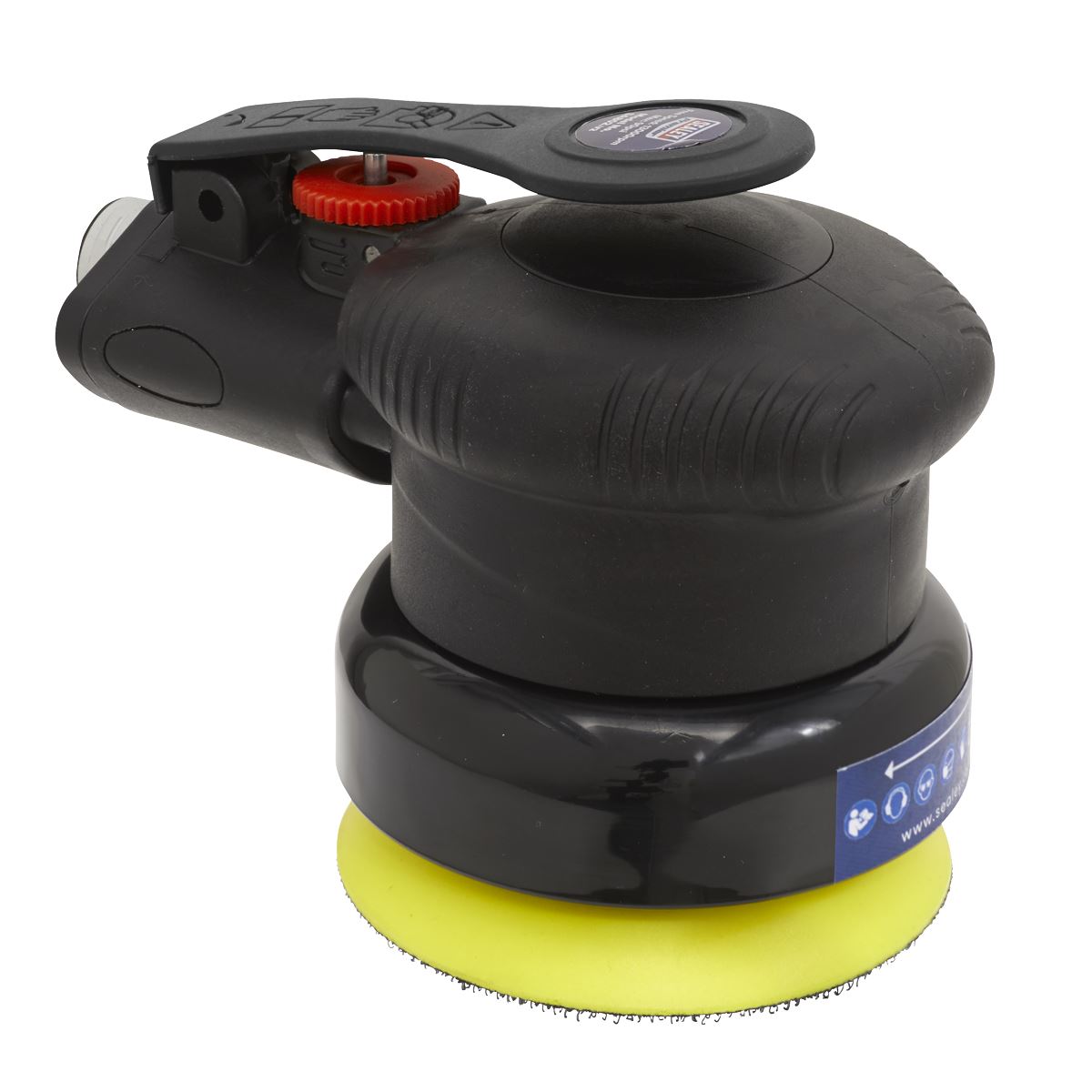 Sealey SA802 Air Palm Orbital Sander Ø75mm Sealey