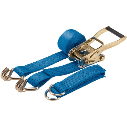 Draper 60970 Ratcheting Vehicle Tie Down Straps 3m x 50mm 2250kg Draper