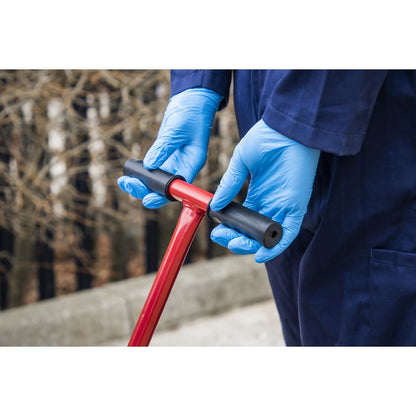 Sealey TP205H Drum Dolly with Handle 205L Sealey