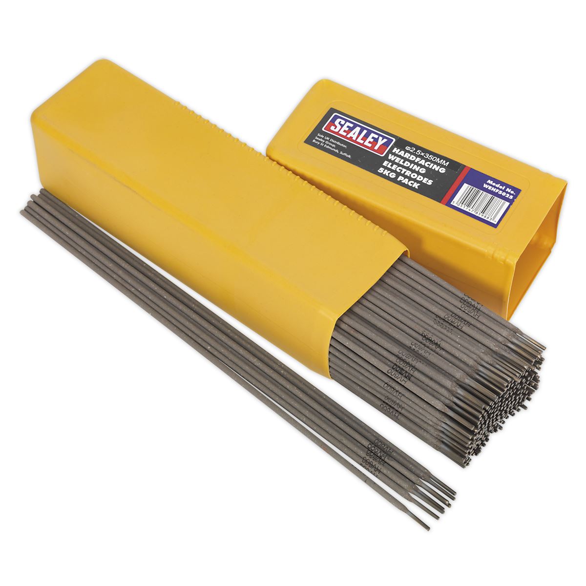 Sealey WEHF5025 Welding Electrodes Hardfacing Ø2.5 x 300mm 5kg Pack Sealey