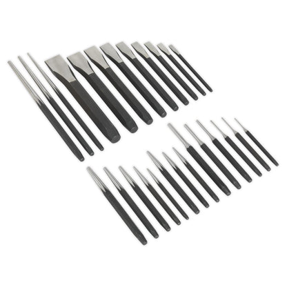 Sealey AK9298 Punch & Chisel Set 26pc Sealey