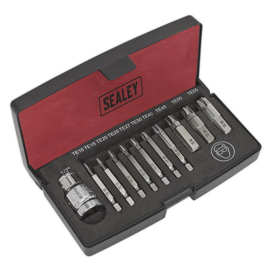 Sealey AK756T TRX-Star* Fitting Extractor Set 11pc Sealey