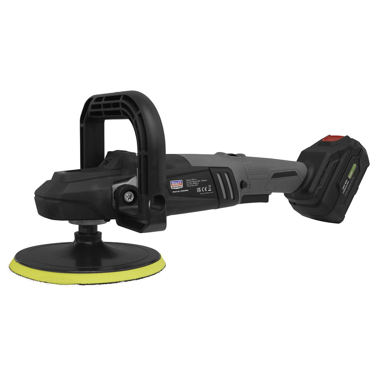 Sealey CP20VRPX Brushless Rotary Polisher 20V SV20 Series Ø180mm - Body Only Sealey