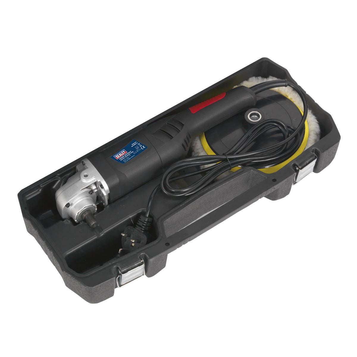 Sealey ER1700PD Polisher Digital Ø180mm 1100W/230V Lightweight Sealey