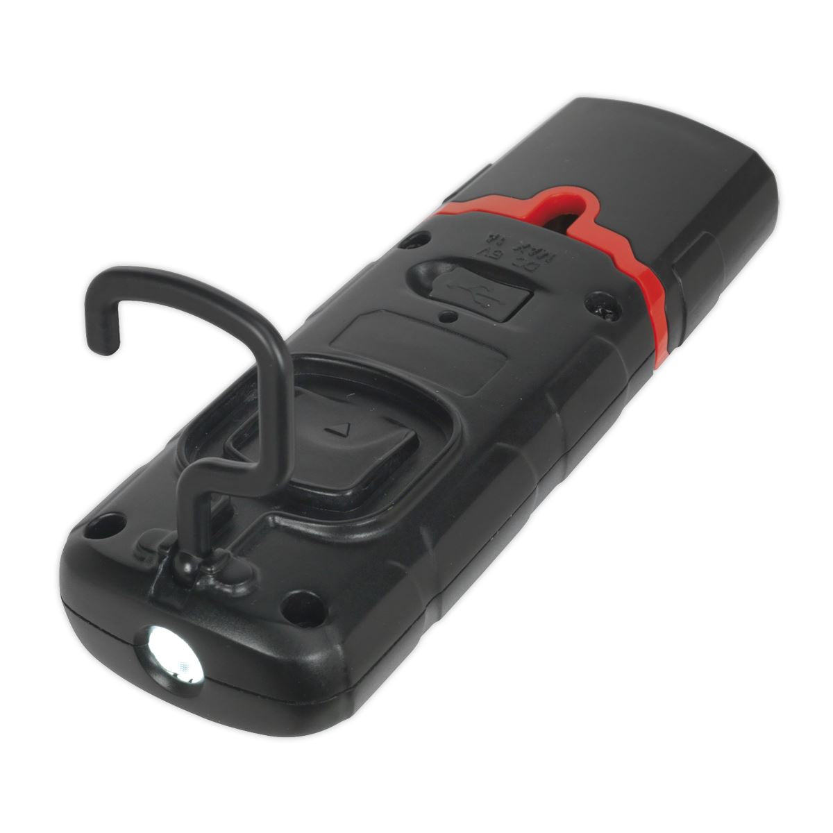 Sealey LED3601 Rechargeable 360° Inspection Light 3W COB & 1W SMD LED Black Lithium-Polymer Sealey