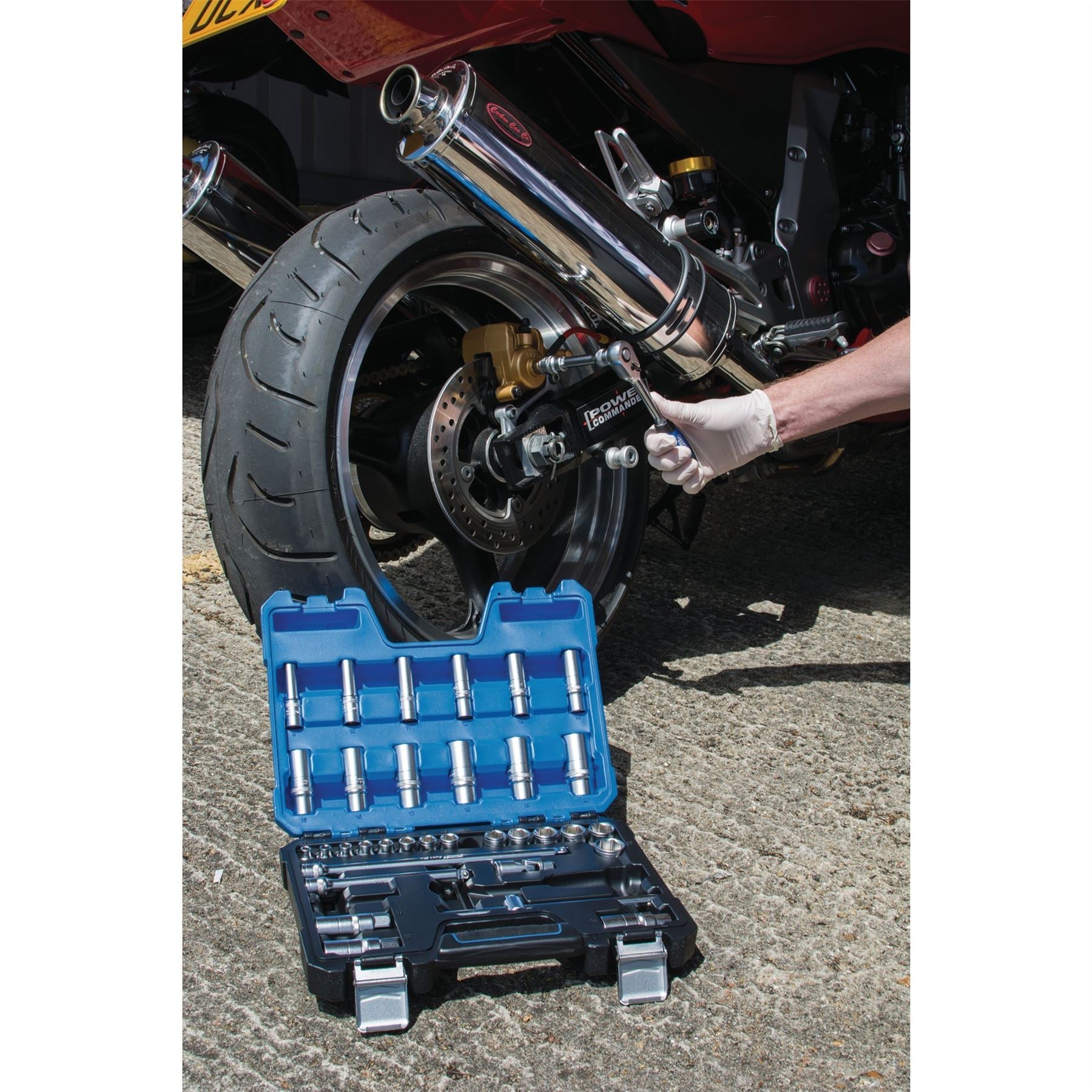 Draper 16449 Expert Metric Socket Set 3/8" Sq. Dr. 36 Piece Draper