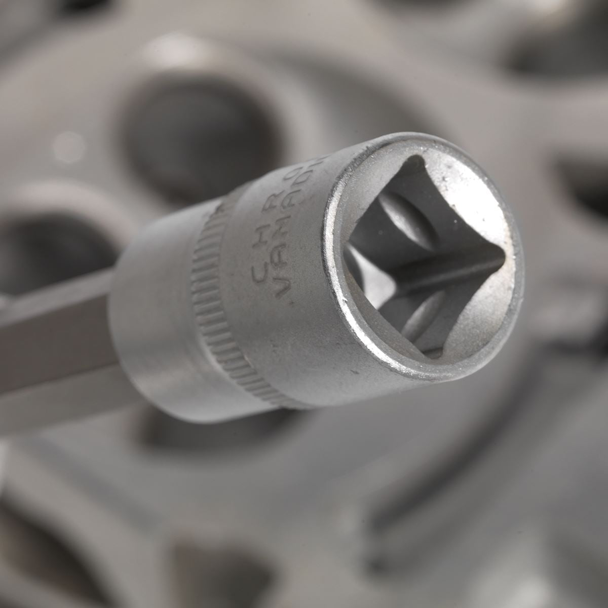 Sealey AK2195 Spline Socket Bit Set 26pc 1/2"Sq Drive Sealey