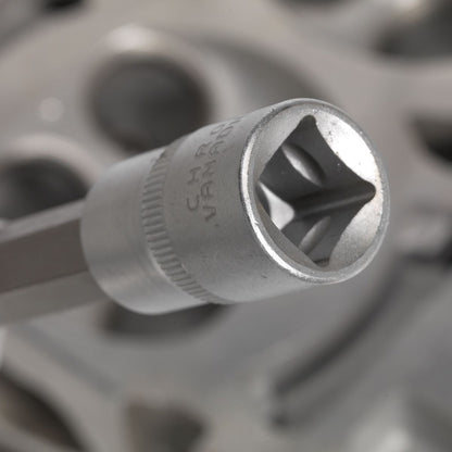 Sealey AK2195 Spline Socket Bit Set 26pc 1/2"Sq Drive Sealey