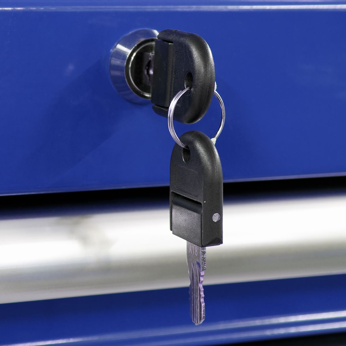 Sealey AP26479TC Rollcab 7 Drawer with Ball-Bearing Slides - Blue Sealey