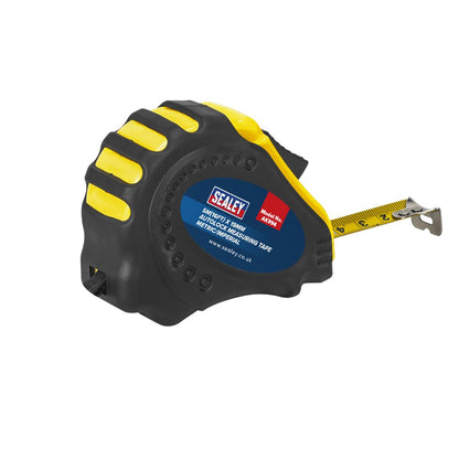 Sealey AK994 Auto Lock Tape Measure 5m(16ft) x 19mm - Metric/Imperial Sealey