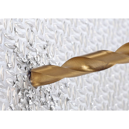 Draper 18549 HSS Titanium Nitride Coated Drill Bit Set 15 Piece Draper