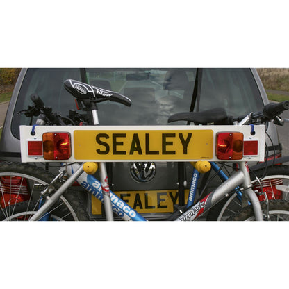 Sealey TB3/2 Trailer Board for use with Bicycle Carriers 3ft with 2m Cable Sealey