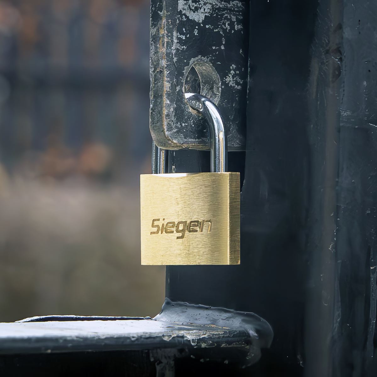 Siegen S0987 Brass Body Padlock with Brass Cylinder 40mm Siegen