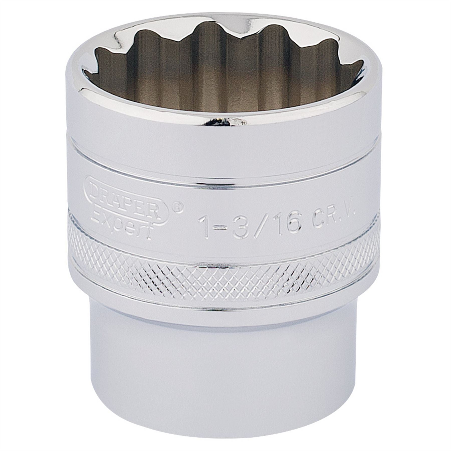 Draper 33728 HI-TORQ® 12 Point Socket 1/2" Sq. Dr. 1.3/16" Draper