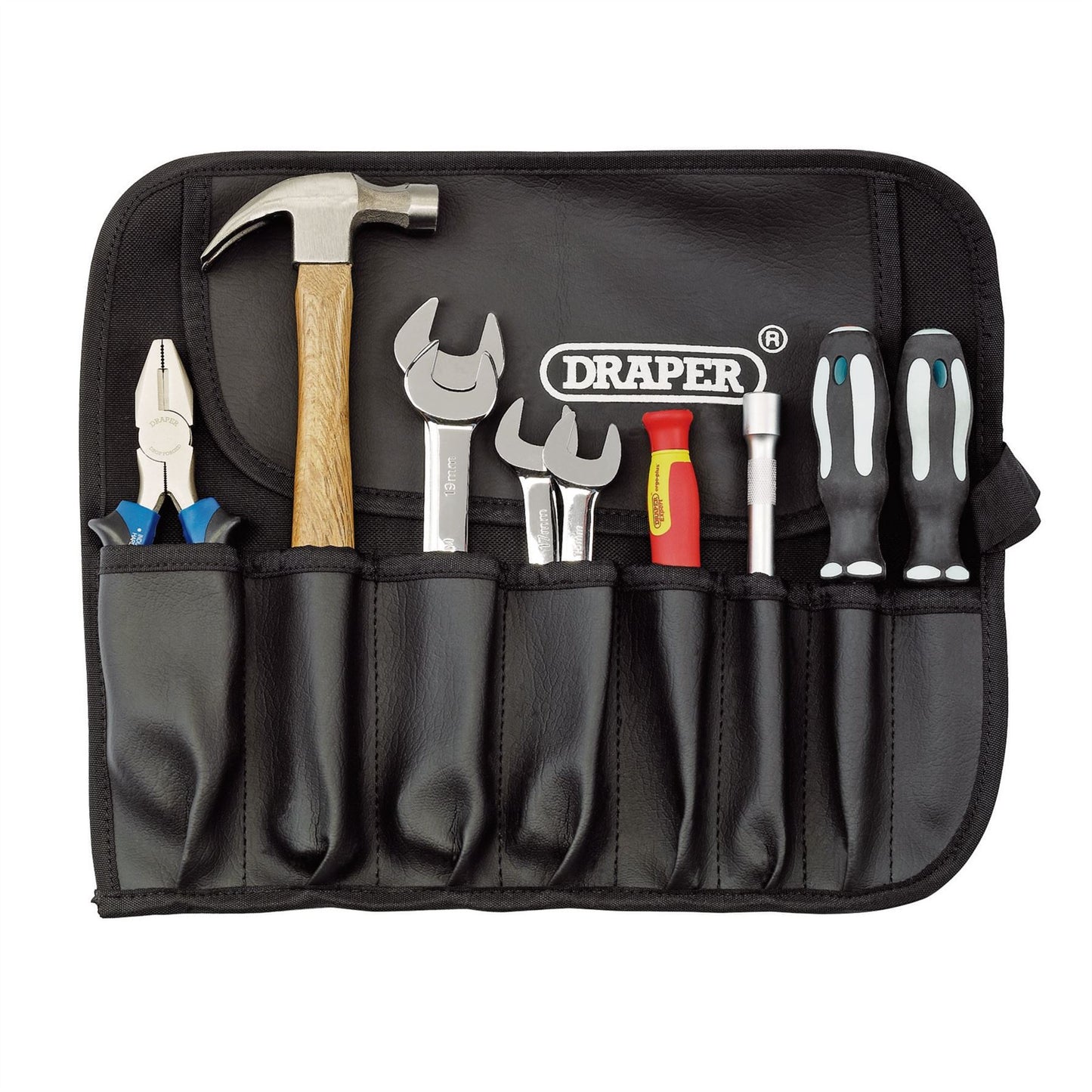 Draper 72976 8 Division PVC Tool Roll Draper