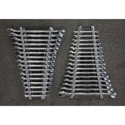Sealey WR11 Reversible Spanner Rack 16pc Sealey