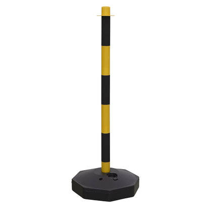 Sealey BYPB01 Black/Yellow Post with Base Sealey