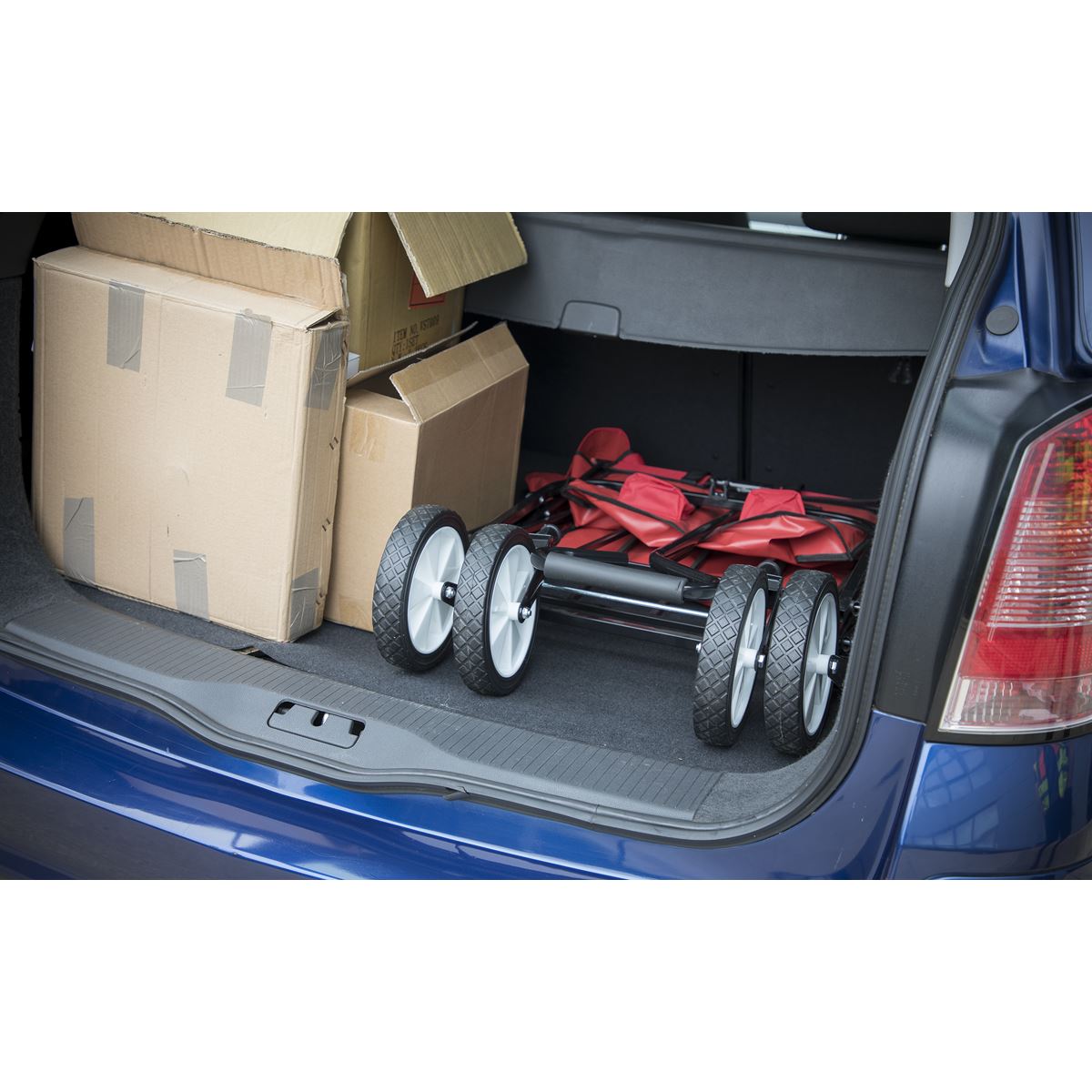 Sealey CST802 Canvas Trolley 70kg Capacity Folding Sealey