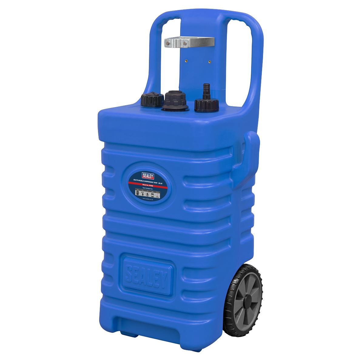Sealey DT55B Mobile Dispensing Tank - Blue 55ltr Sealey